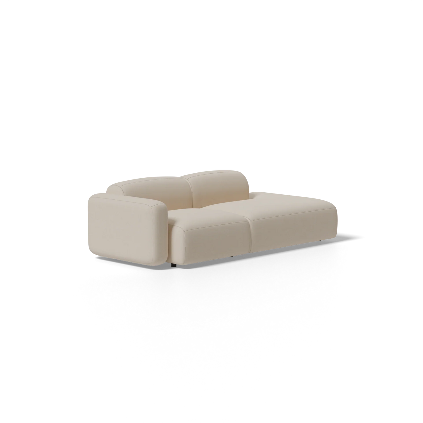 Two-Piece Soft Serve Sectional