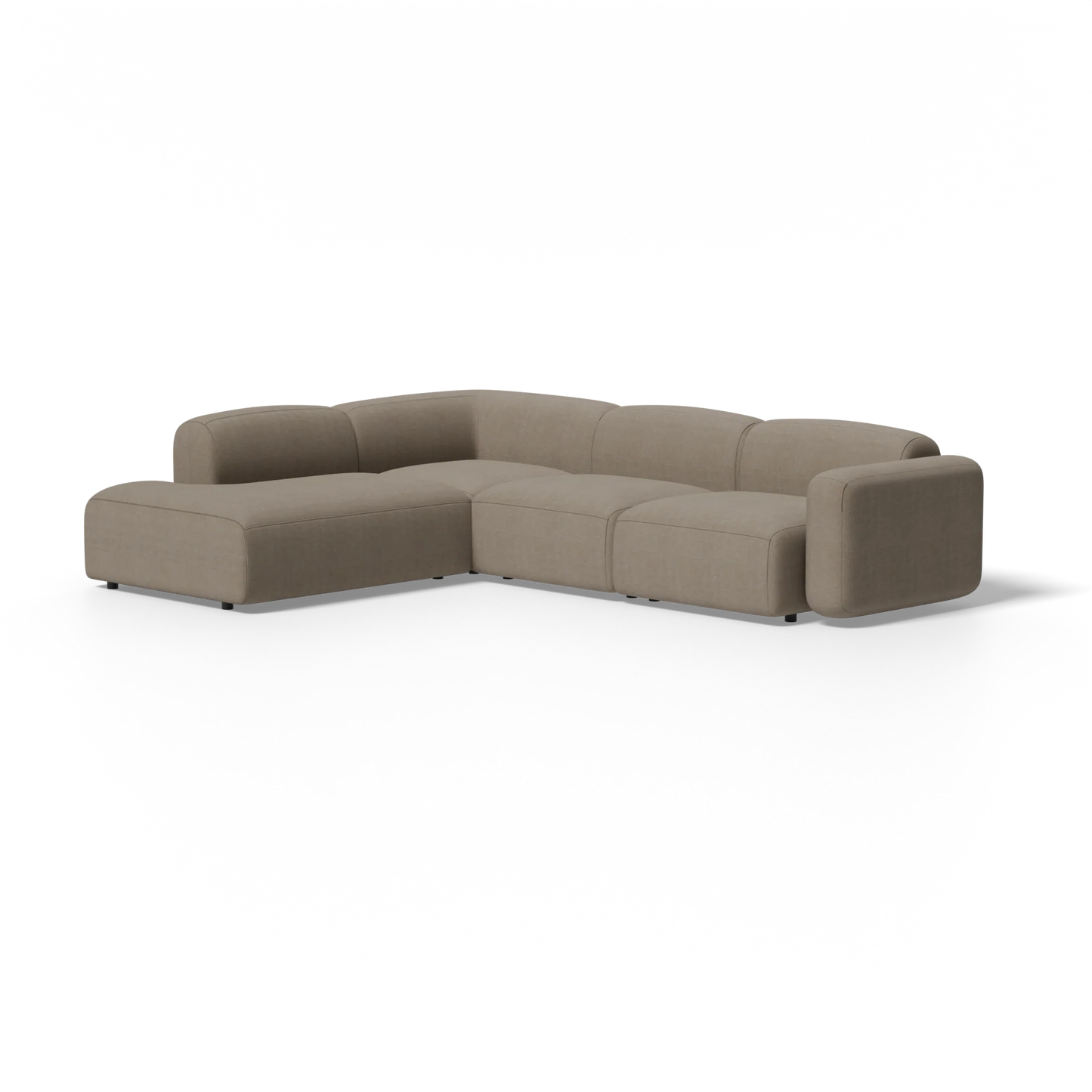Four-Piece Soft Serve Sectional