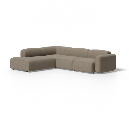 Four-Piece Soft Serve Sectional