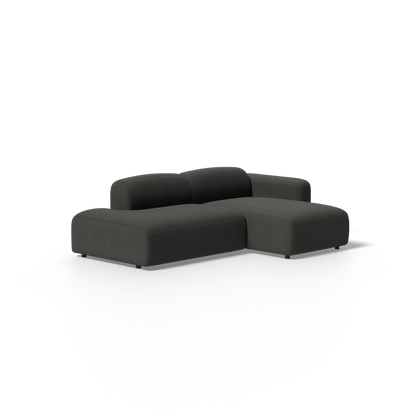 Two-Piece Soft Serve Sectional