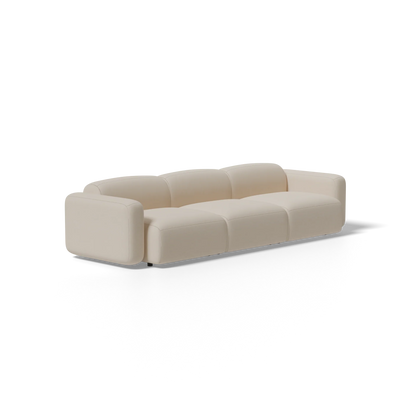 Three-Piece Soft Serve Sectional