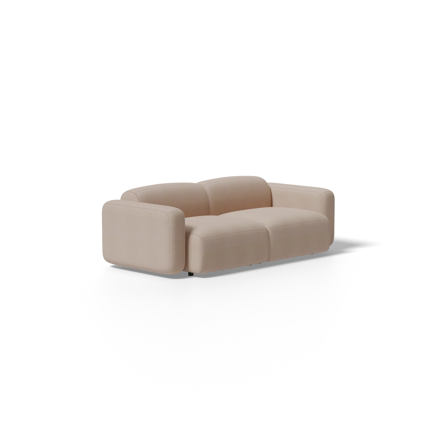 Two-Piece Soft Serve Sectional