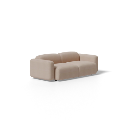 Two-Piece Soft Serve Sectional