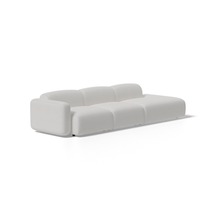 Three-Piece Soft Serve Sectional