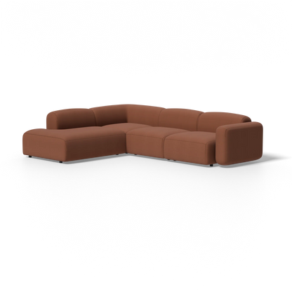 Four-Piece Soft Serve Sectional