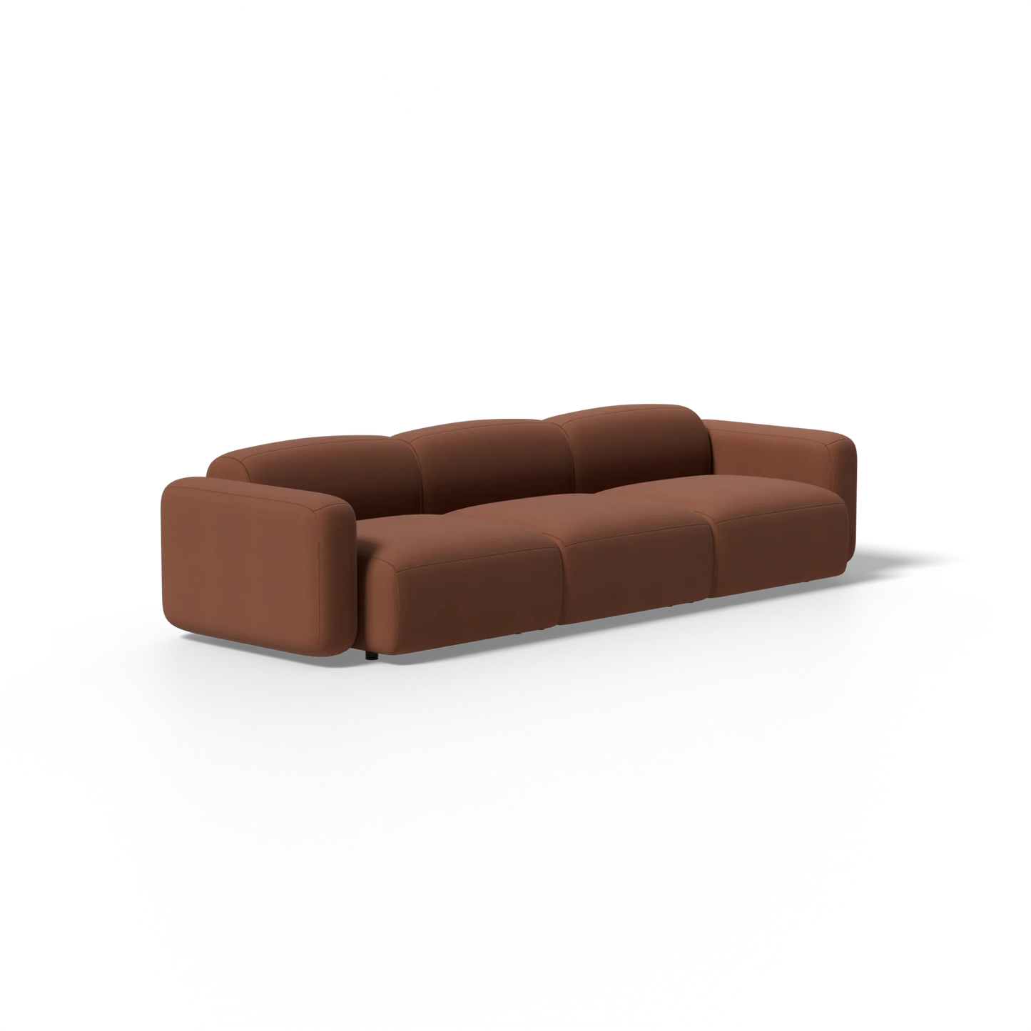 Three-Piece Soft Serve Sectional