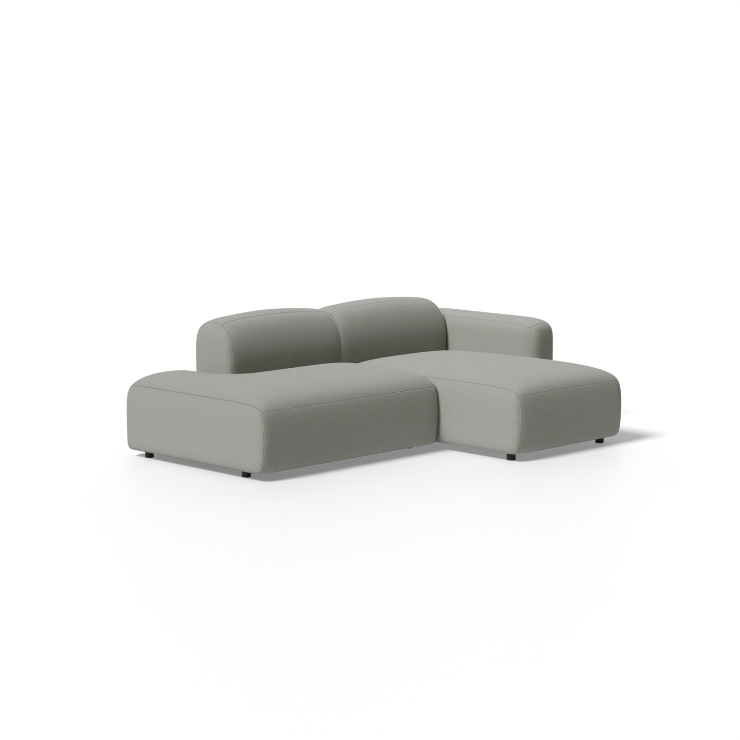 Two-Piece Soft Serve Sectional