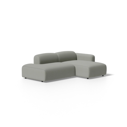 Two-Piece Soft Serve Sectional