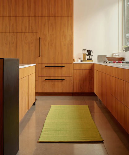 Grid Rug - Lime/Yellow