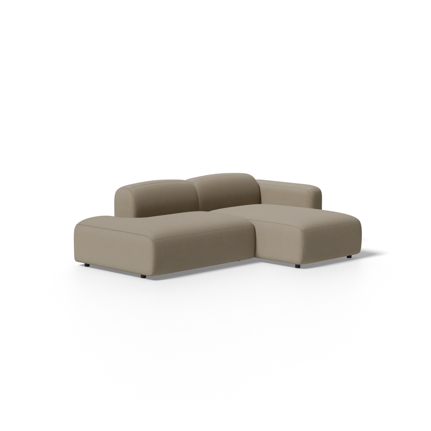 Two-Piece Soft Serve Sectional