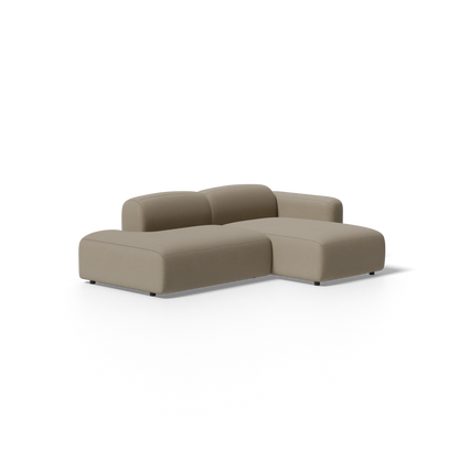 Two-Piece Soft Serve Sectional