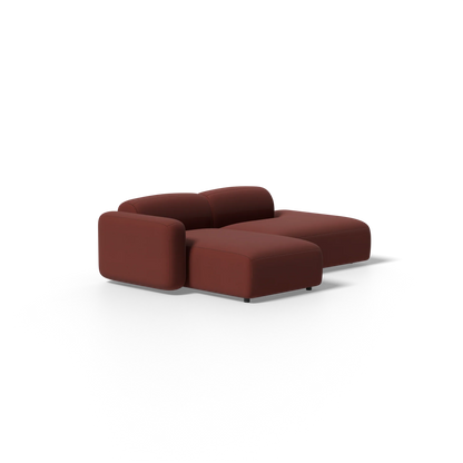 Two-Piece Soft Serve Sectional
