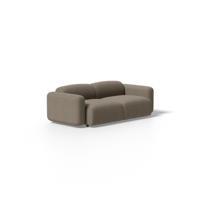 Two-Piece Soft Serve Sectional