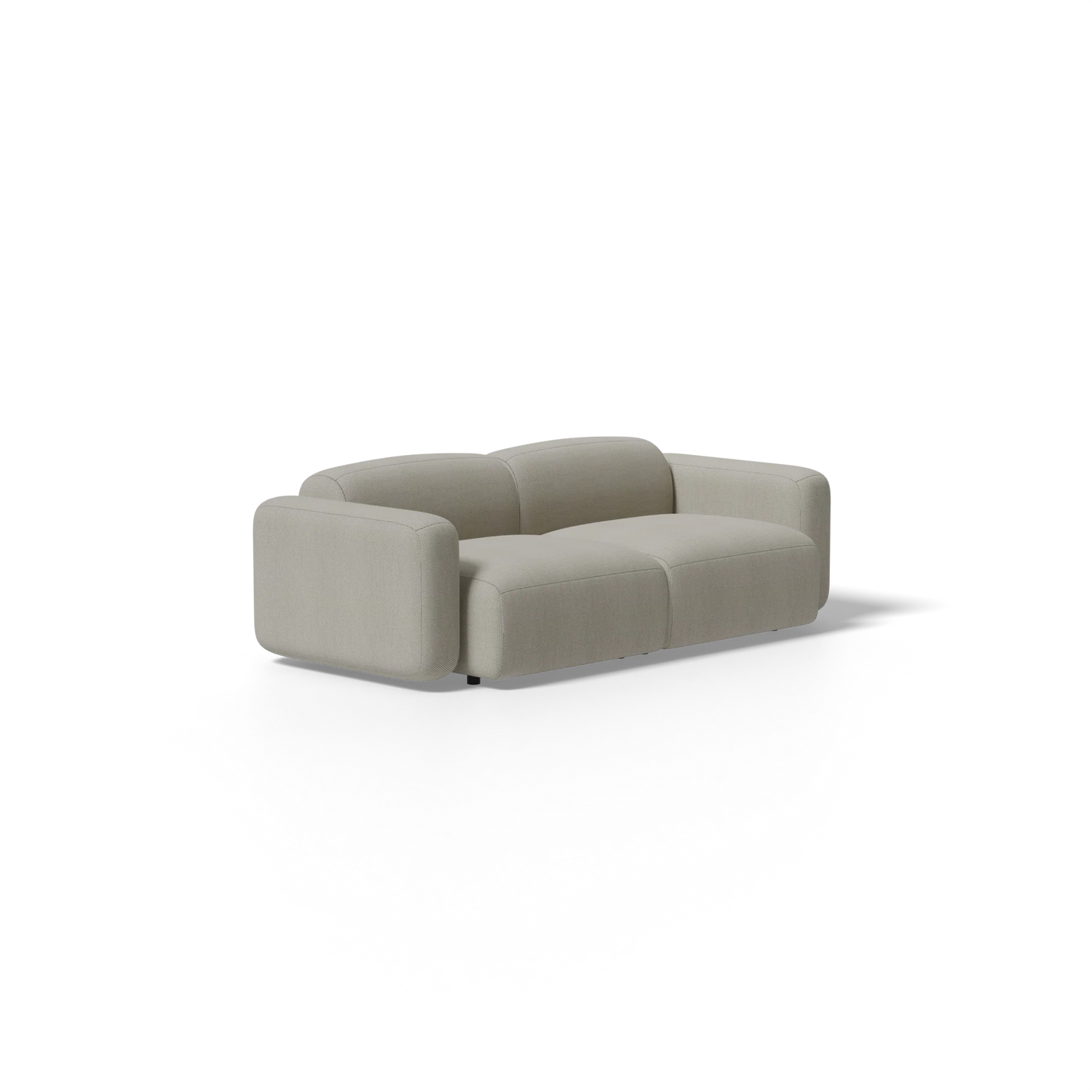 Two-Piece Soft Serve Sectional