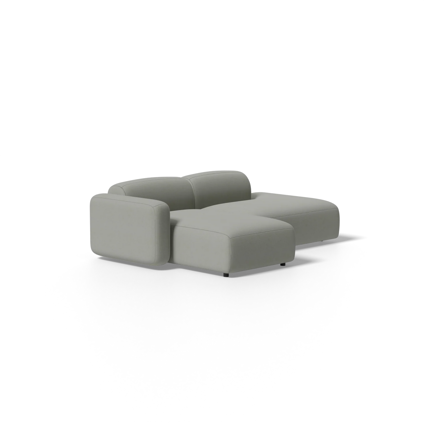 Two-Piece Soft Serve Sectional
