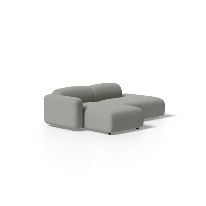 Two-Piece Soft Serve Sectional