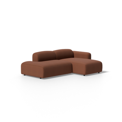 Two-Piece Soft Serve Sectional