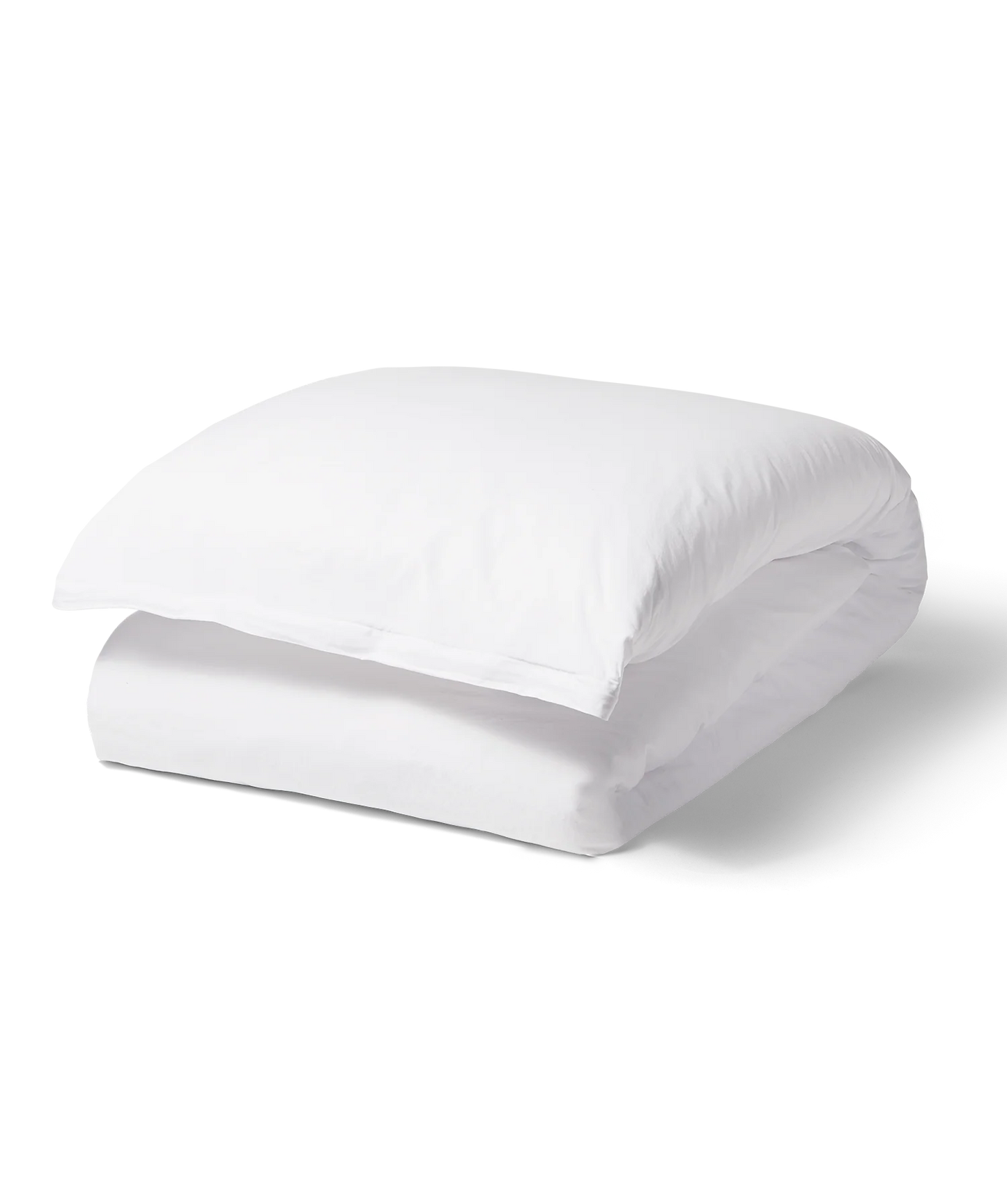 Percale Duvet Cover - Full/Queen - White