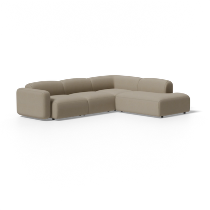 Four-Piece Soft Serve Sectional