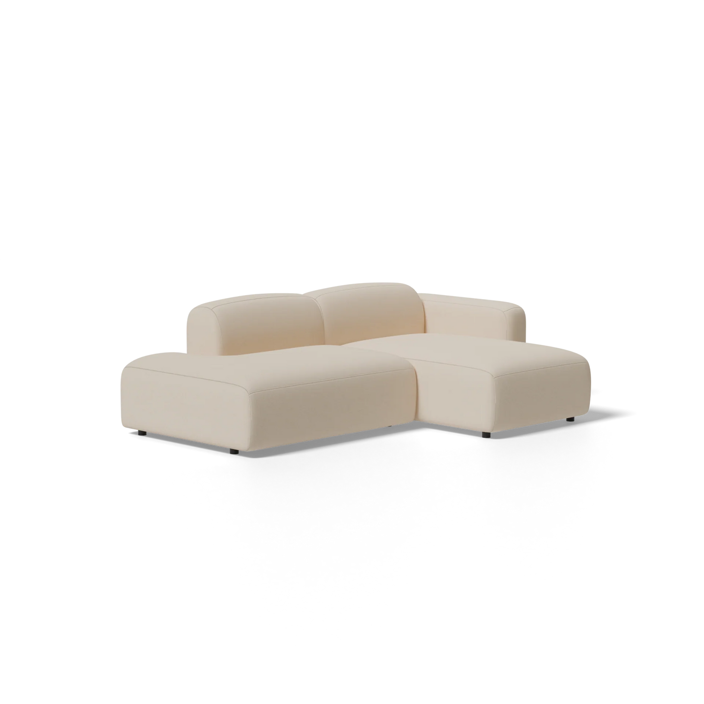 Two-Piece Soft Serve Sectional
