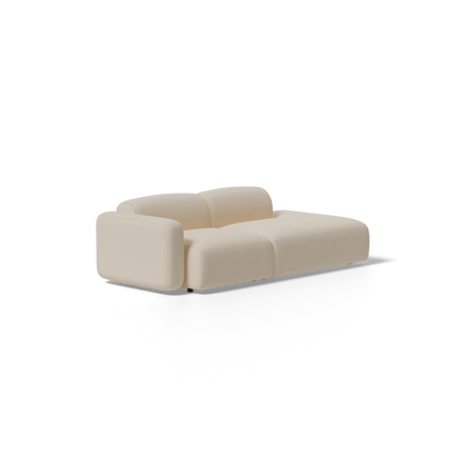 Two-Piece Soft Serve Sectional