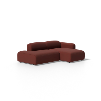 Two-Piece Soft Serve Sectional