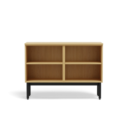 Two Unit Dresser - Two Open Shelf Unit Maple