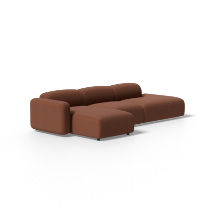 Three-Piece Soft Serve Sectional