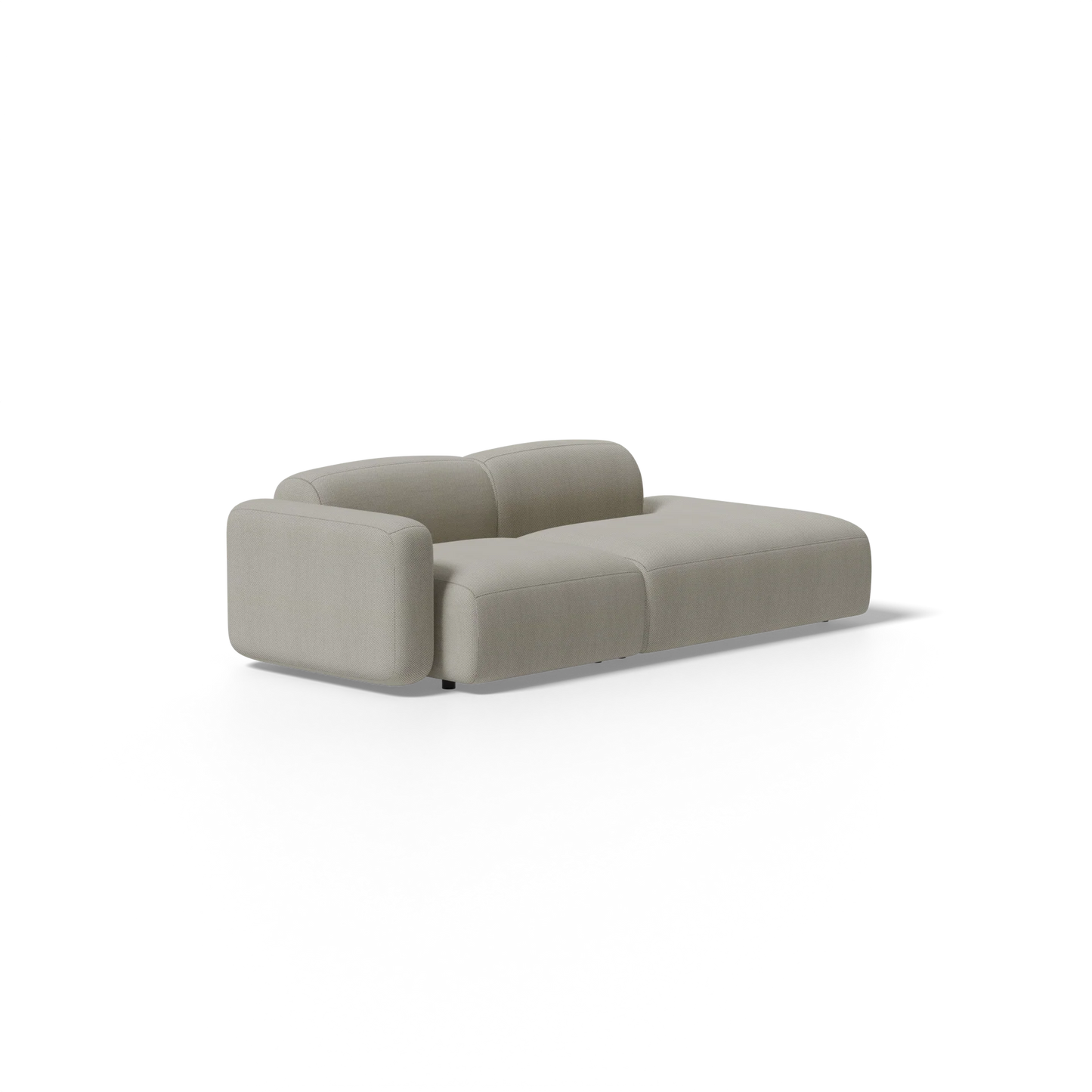 Two-Piece Soft Serve Sectional